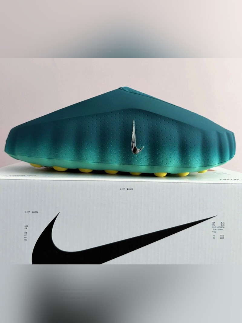 ***Runs Small*** Men's Nike Mind 001 Geode Teal Light Menta Mule Slide